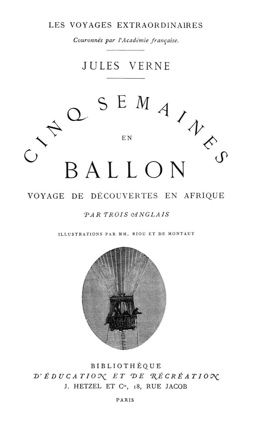 Le Victoria, Cinq semaines en ballon