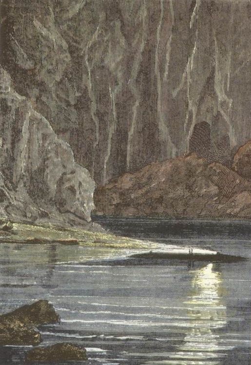 Scène sous-marine, Vingt mille lieues sous les mers