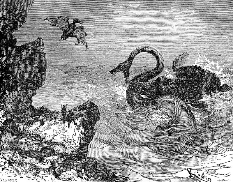 La mer souterraine, Voyage au centre de la Terre
